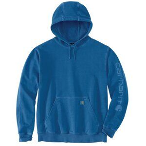 TAKE 50% OFF | Re-Engineered Midweight Garment Dyed Hoodie - Blue Lagoon
